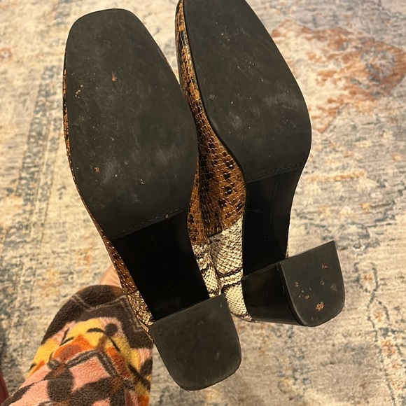 EUC Rare Freda Salvador Charm boot in tri snake Sz 11 - Picture 4 of 12